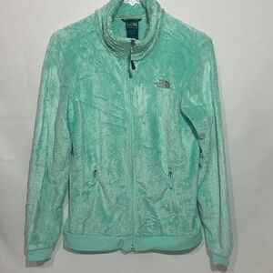The North face fleece jacket Zip up Mint Color